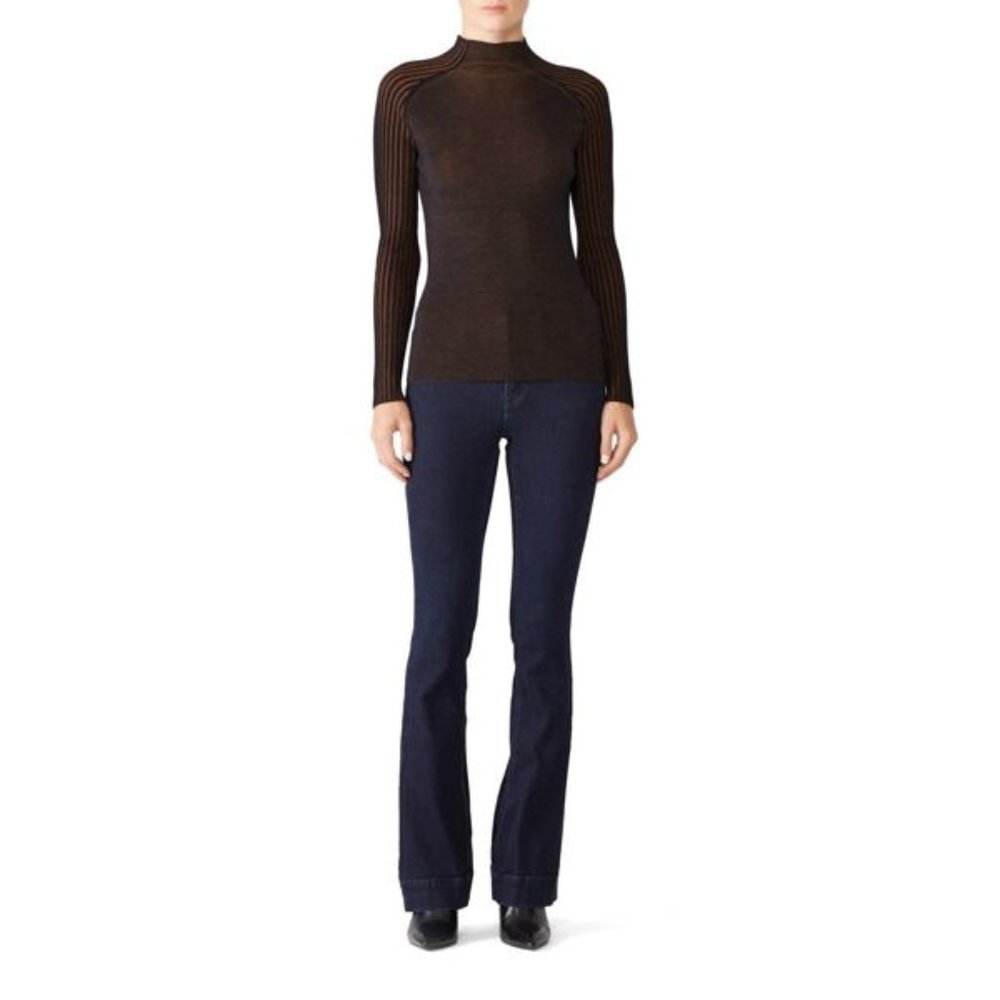 Dreyden Romy Mock Neck Sweater Size L